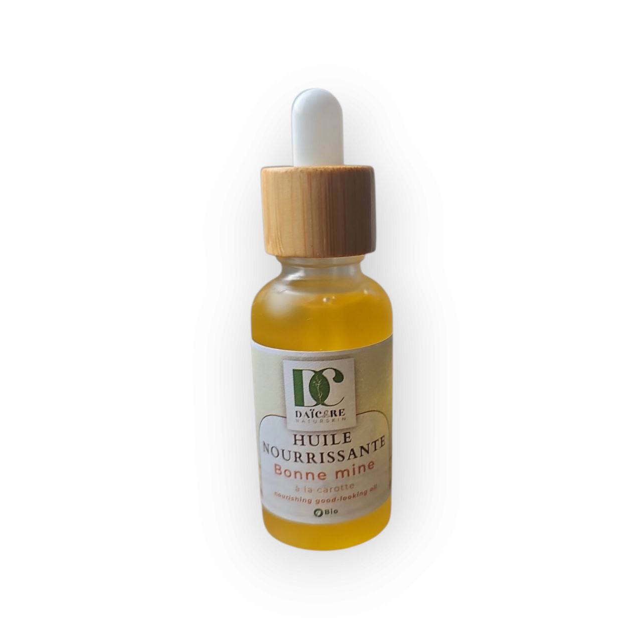 Huile nourrissante à la Carotte – 100 % Naturelle & Artisanale
