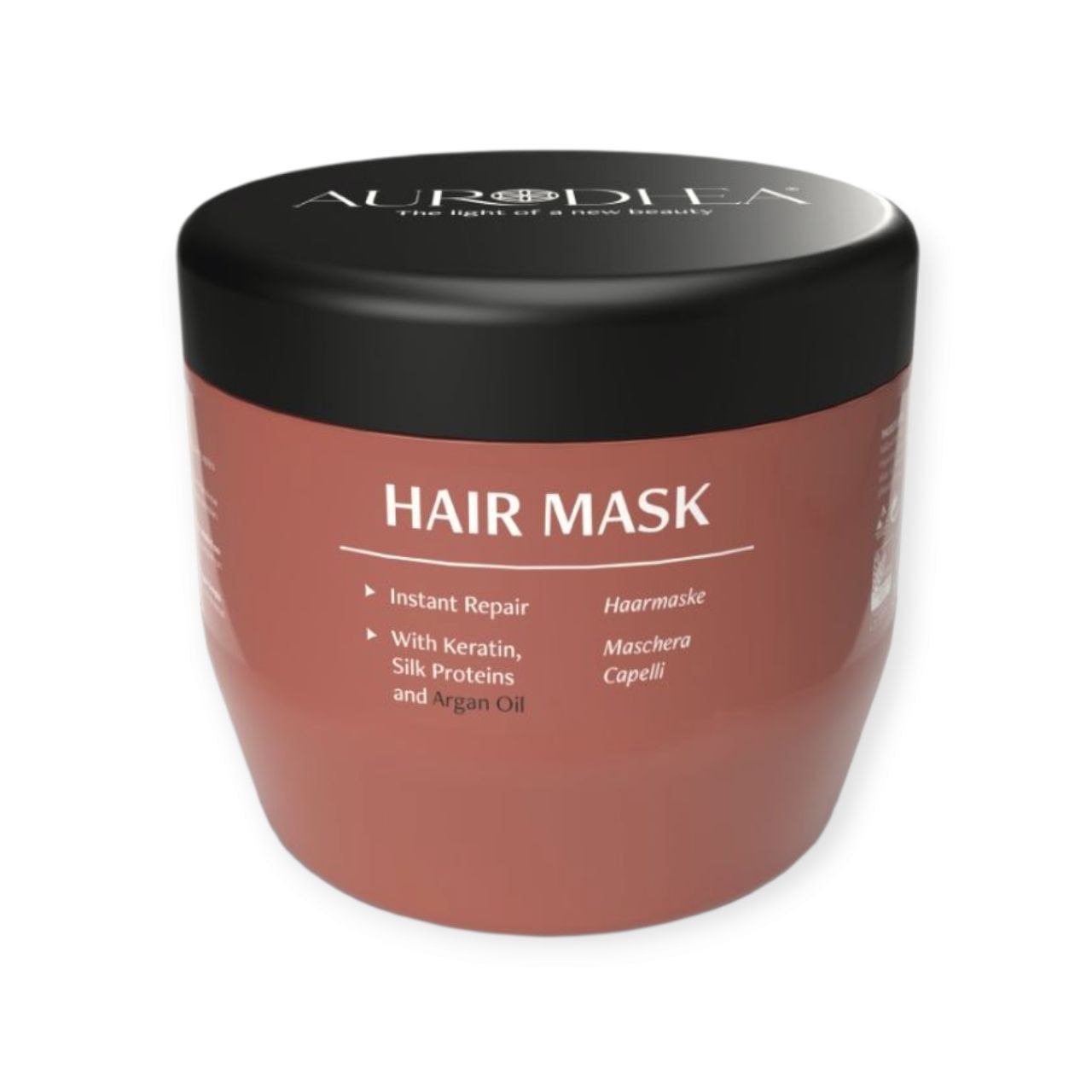 Masque capillaire Aurodhea à l'huile d'Argan, à la Kératine et aux protéines de Soie