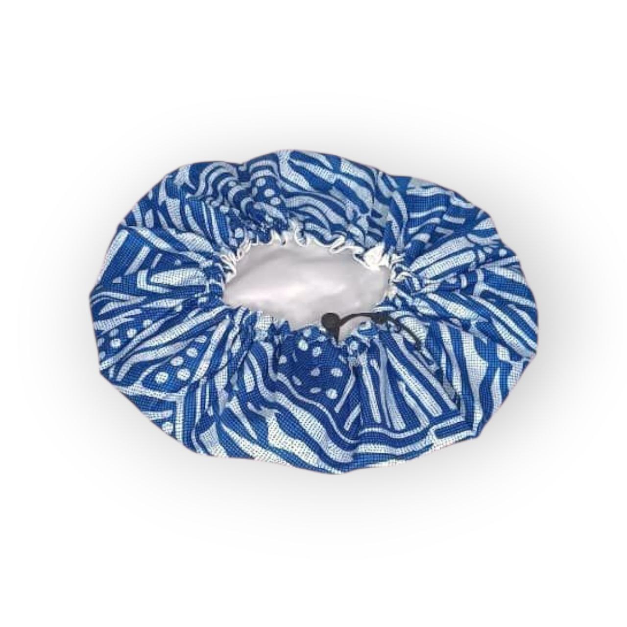 Bonnet en satin deux tons ajustable