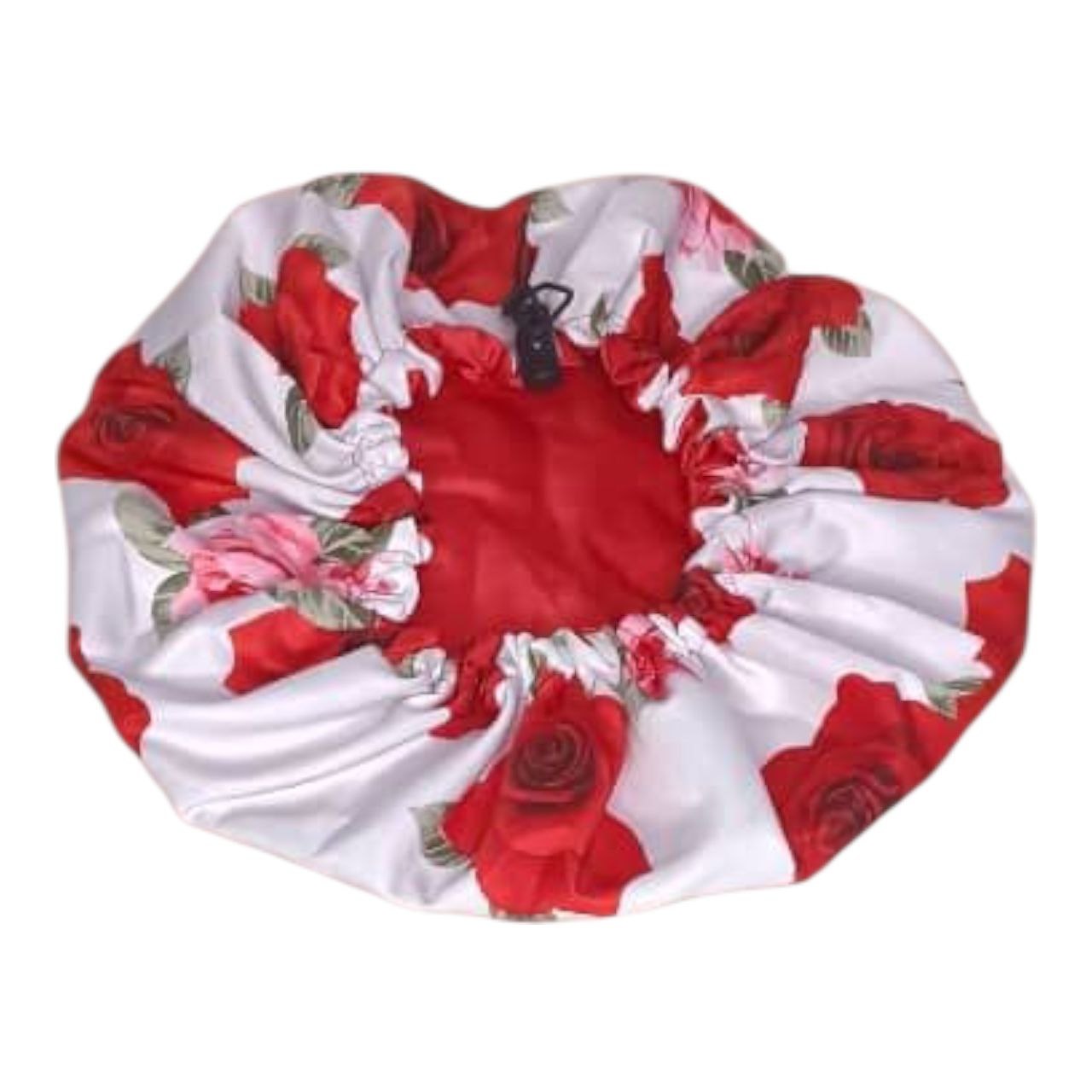 Bonnet en satin deux tons ajustable