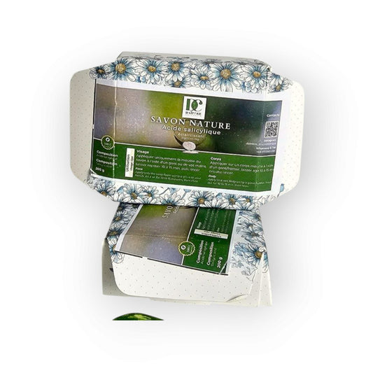 Savon naturel à l'acide salicylique