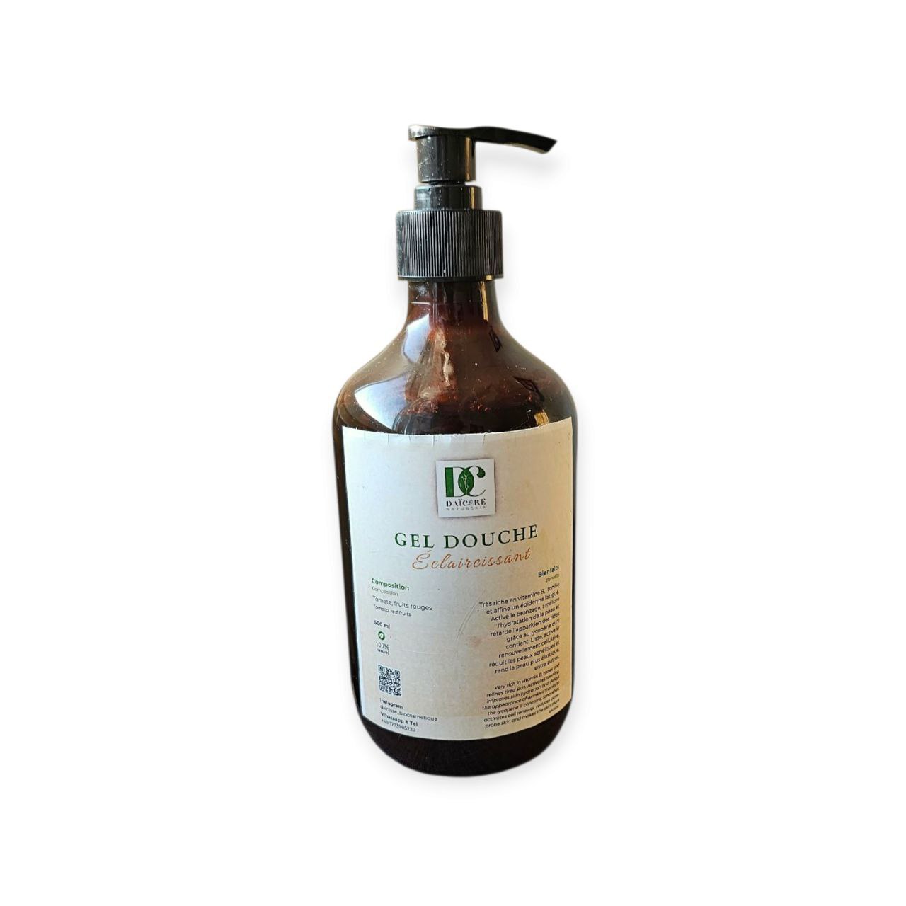 Gel de douche éclaircissant – Tomate & Fruits Rouges