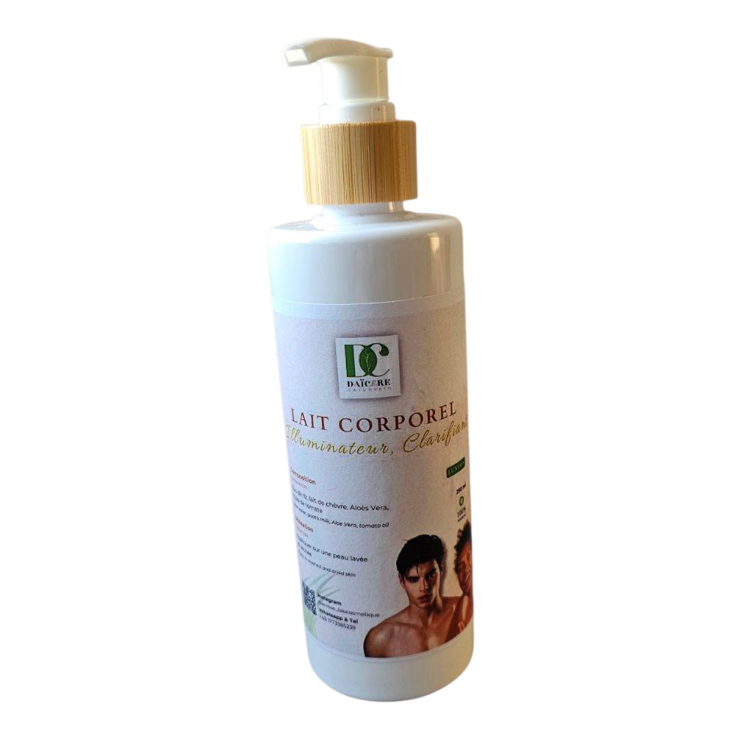 Lait corporel illuminateur 100% Naturel