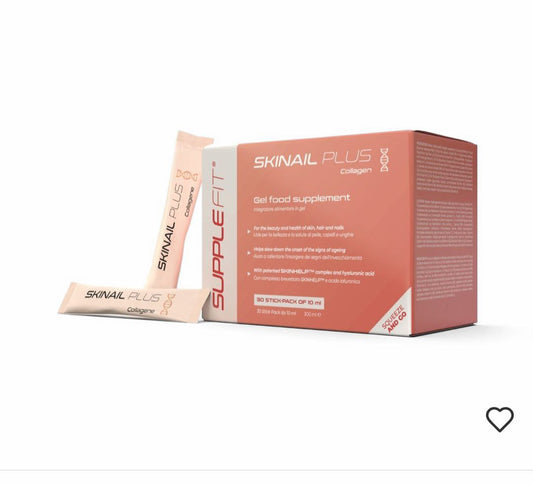 SKINAIL PLUS - Complément alimentaire en gel pour la peau, les cheveux et les ongles - 300 ml